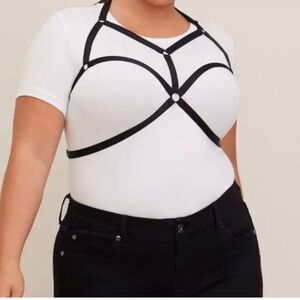 Torrid Strappy Harness Black 1x 2x